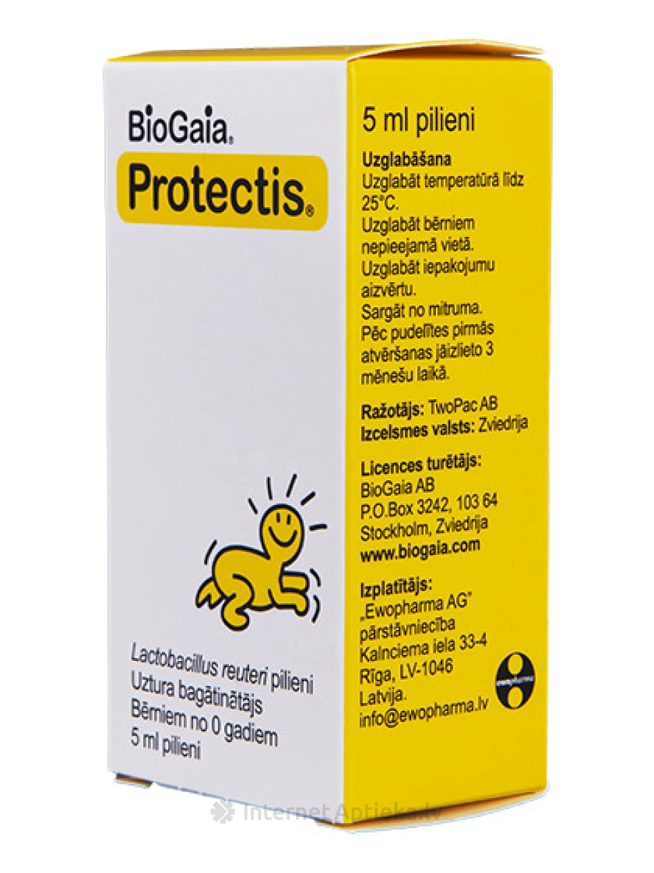 BioGaia Protectis tilgad lastele, 5 ml | internetaptieka.lv