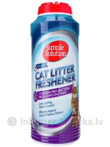Simple Solution kaķu kastes atsvaidzinātāja granulas, 600 g | internetaptieka.lv