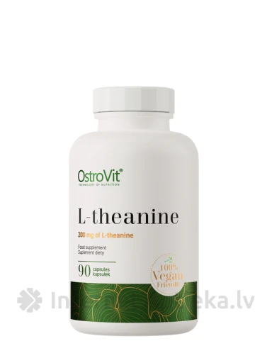 OstroVit L-Theanine kapsulas, 90 gb. | internetaptieka.lv