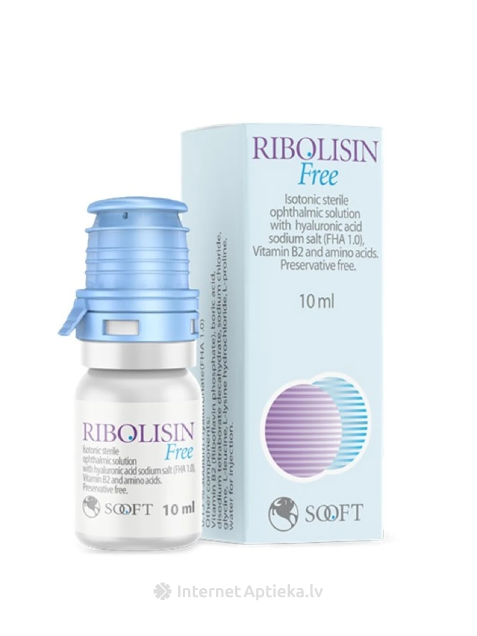 Ribolisiinivabad silmatilgad, 10 ml | internetaptieka.lv