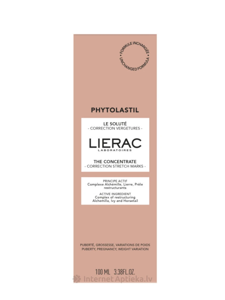 'LIERAC PHYTOLASTIL seerum venitusarmide korrigeerimiseks, 100 ml | internetaptieka.lv