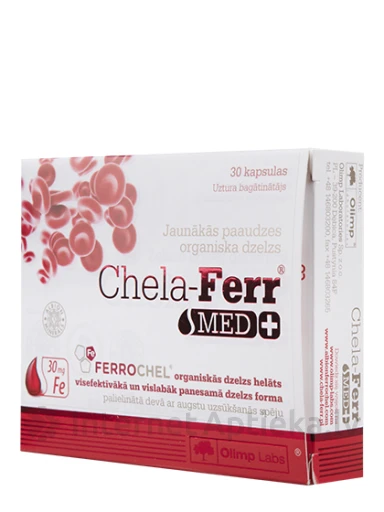 Olimp Labs Chela - Ferr Med, 30 kapsulas | internetaptieka.lv