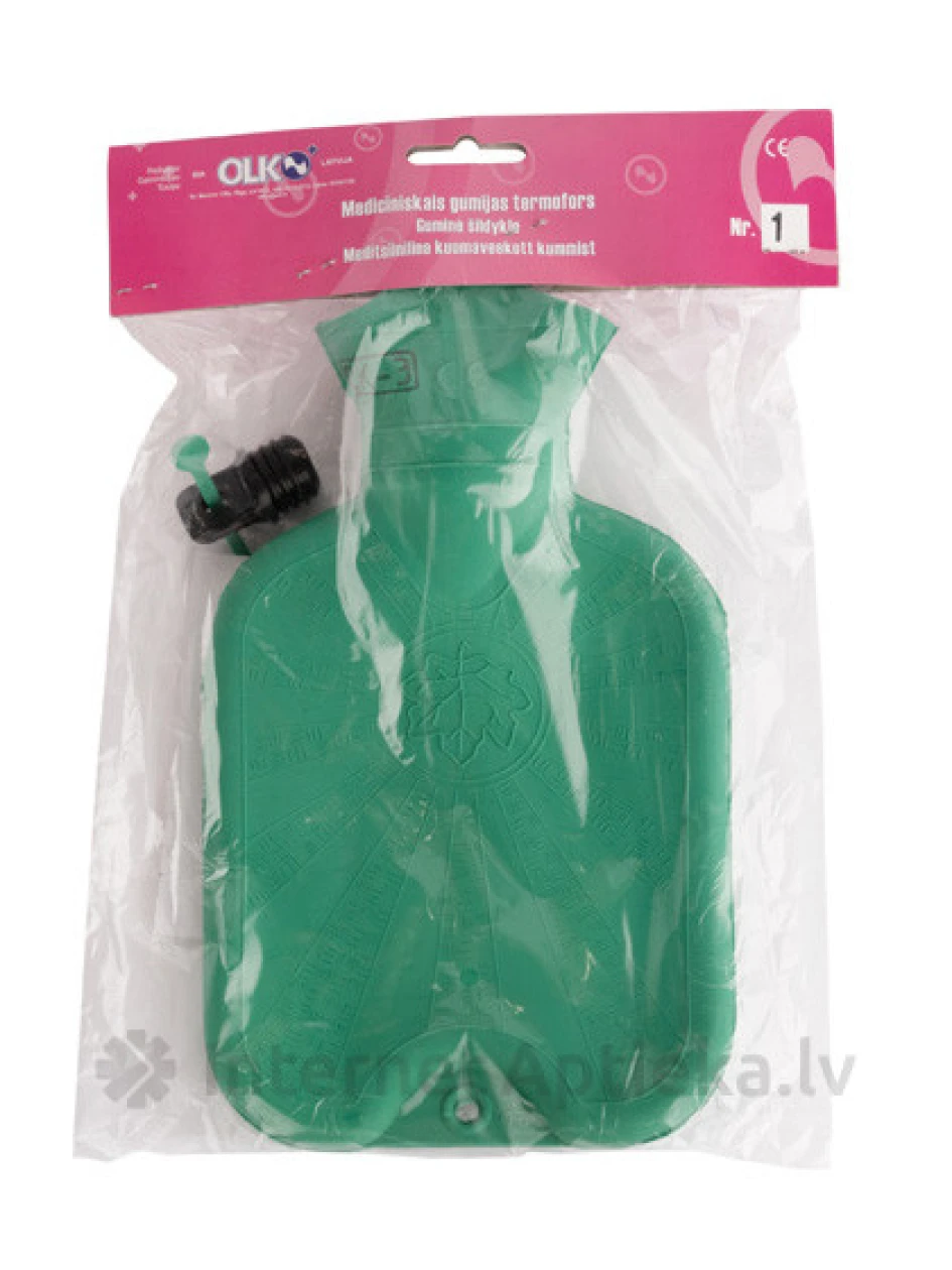Olko Termofors 1. izmērs - gumijas, 1 gb. | internetaptieka.lv