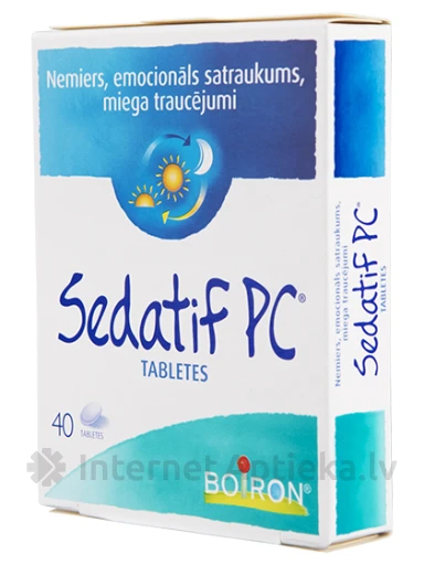 Sedatif PC, 40 таблеток | internetaptieka.lv