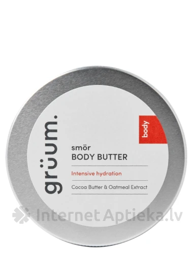Grüum smör Ķermeņa sviests intensīvai mitrināšanai, 150 ml | internetaptieka.lv