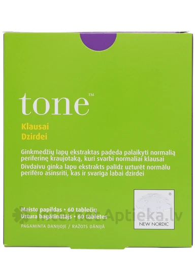 Tone, 60 таблеток | internetaptieka.lv