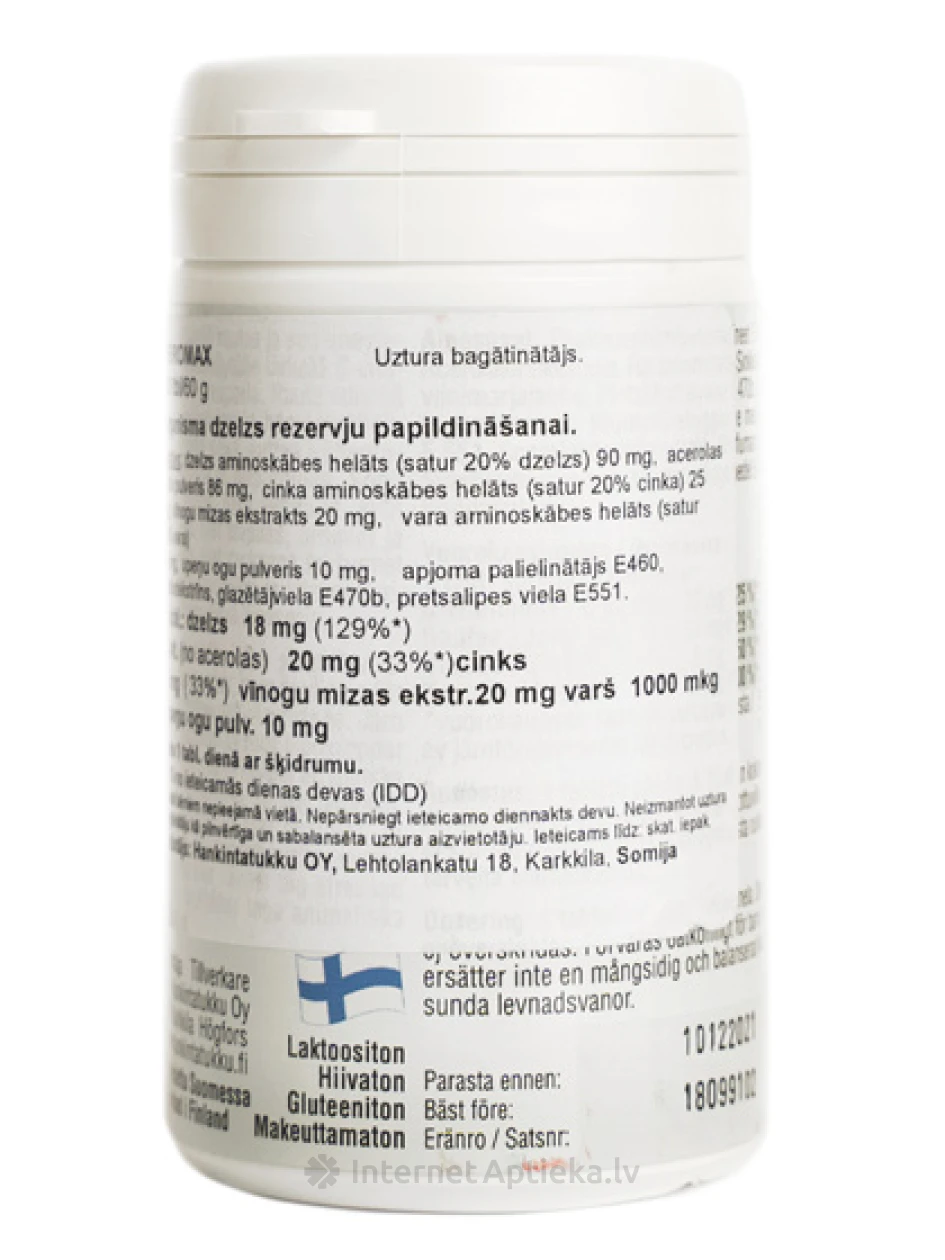 FERROMAX rauatabletid, 120 tabletti | internetaptieka.lv