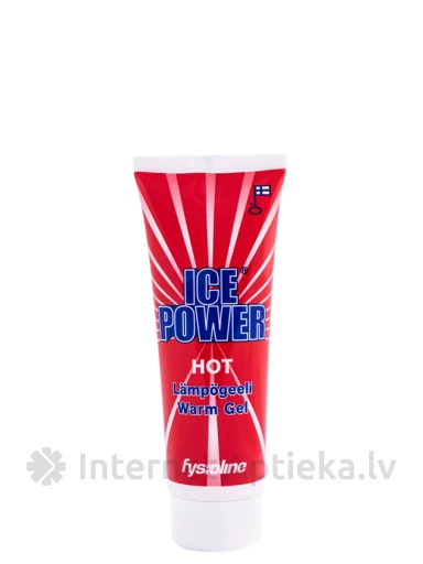Ice Power Hot soojendusgeel, 75 ml | internetaptieka.lv