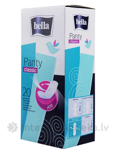 Bella Panty Daily Inserts Panty Classic, 20 tk. | internetaptieka.lv