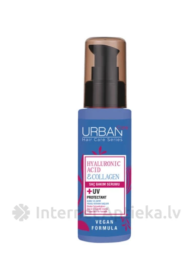 Urban Care Hialuronskābes un kolagēna matu kopšanas serums, 75 ml | internetaptieka.lv