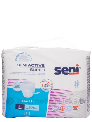 Трусики Seni Active Super, L, 10 шт. | internetaptieka.lv