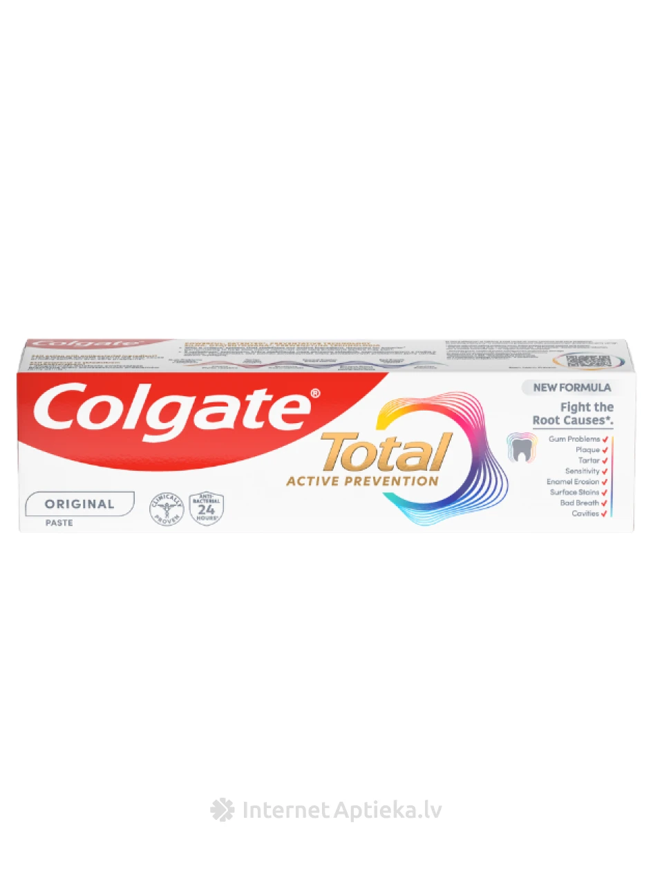 Colgate Total Original зубная паста, 75 мл | internetaptieka.lv