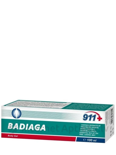 911 Badjaga gel sasitumiem un zilumiem, 100 ml | internetaptieka.lv