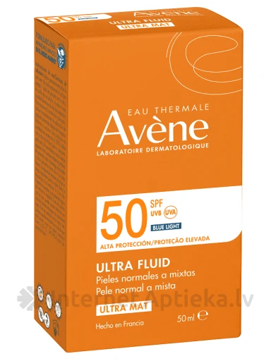 Avene Sun Ultra-fluīds SPF50+, 50 ml | internetaptieka.lv