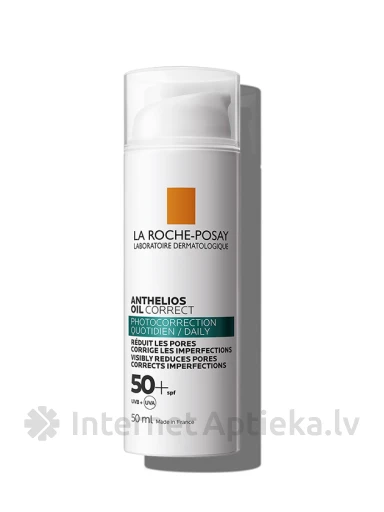 La Roche Posay Anthelios taukainai sejas ādai SPF 50+, 50 ml | internetaptieka.lv