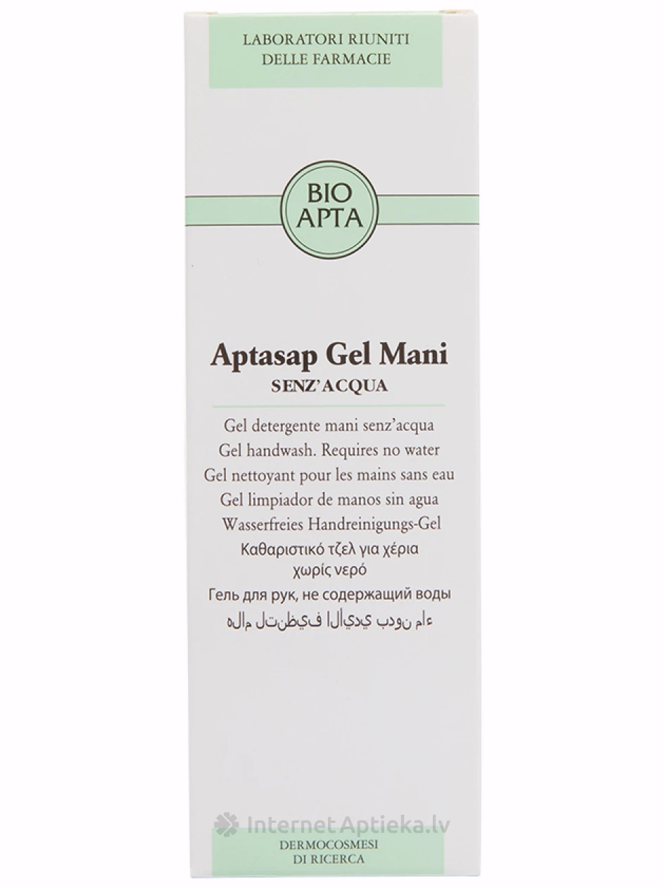 Bioapta Aptasap Gel Mani gels roku attīrīšanai, 100 ml | internetaptieka.lv