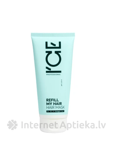ICE Professional Refill My Hair mitrinoša maska matiem, 200 ml | internetaptieka.lv
