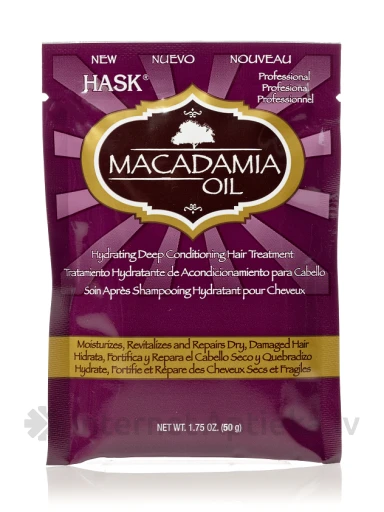 HASK atjaunojošā maska ar makadāmijas riekstu eļļu, 50 g | internetaptieka.lv