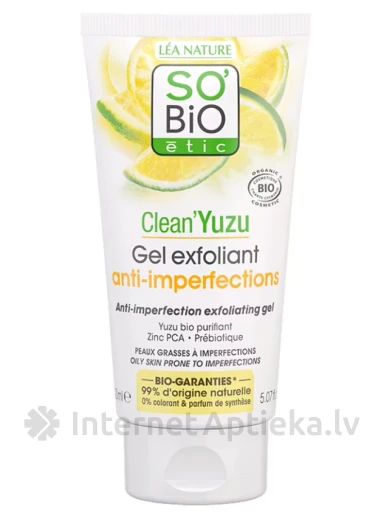 So Bio Pīlinga gels problemātiskai ādai, 150 ml | internetaptieka.lv