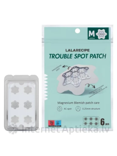 Lalarecipe Trouble Spot Patch M akneplaastrid, 6 tk | internetaptieka.lv