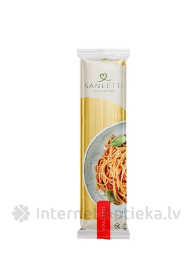 Sanletti bezglutēna makaroni spaghetti, 340 g | internetaptieka.lv