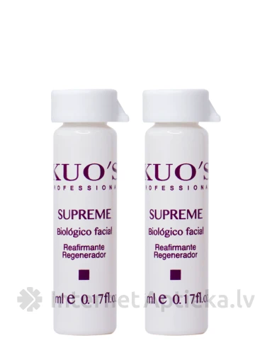 KUO`S SUPREME Bioloģiskais koncentrāts sejai, 6*5 ml | internetaptieka.lv