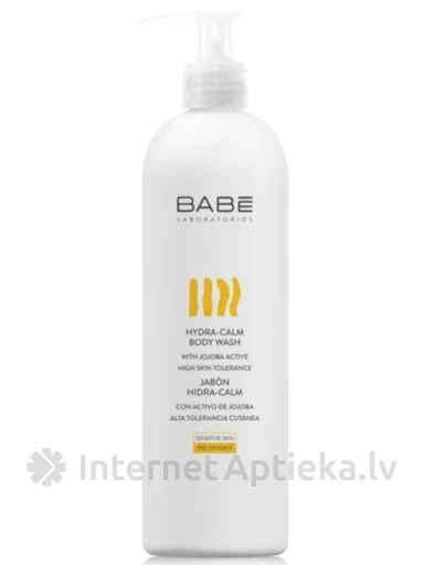 Babē Hydra-Calm mazgāšanas līdzeklis ķermenim, 1 gb. | internetaptieka.lv