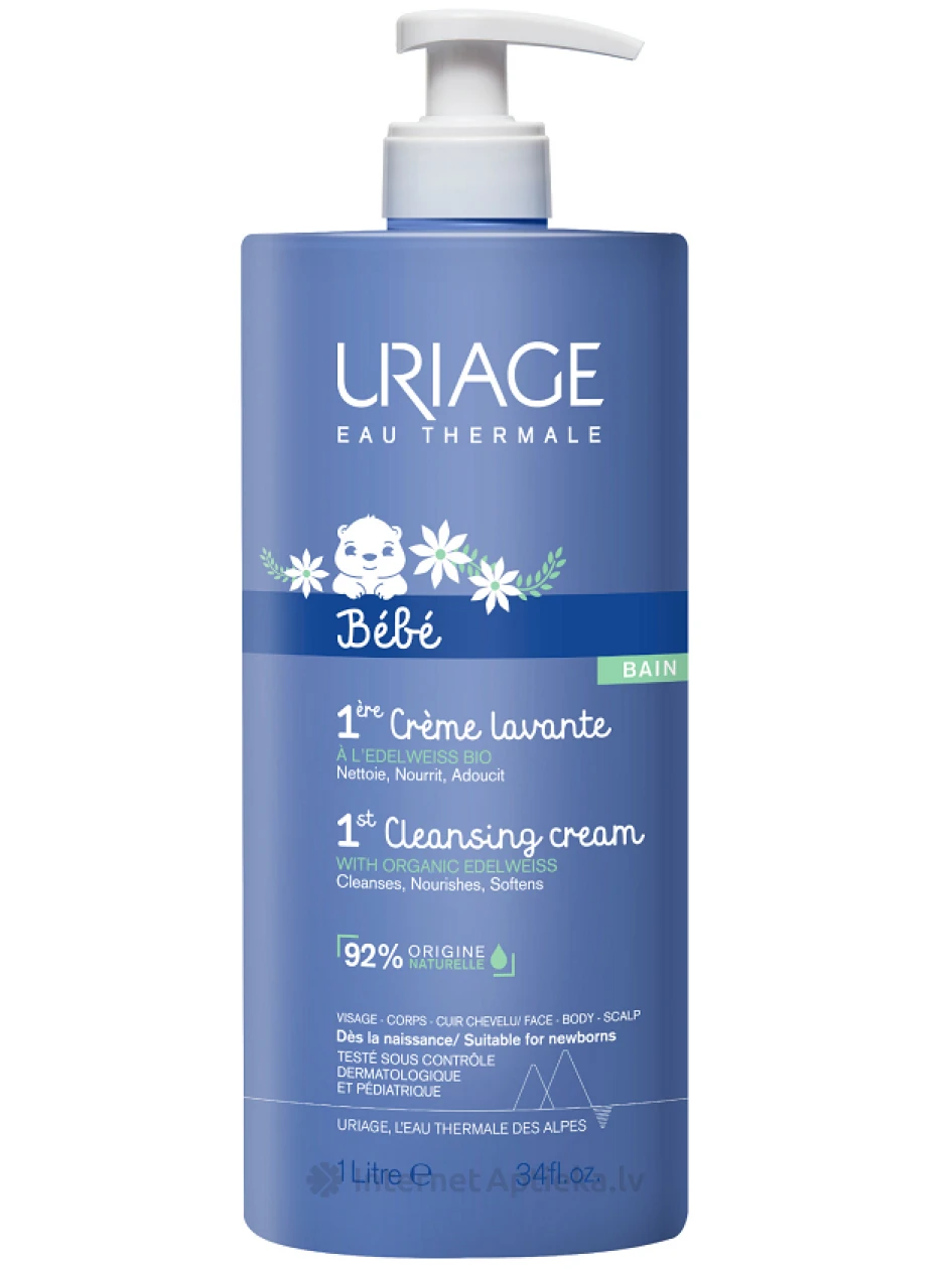 URIAGE Baby 1st Maigs attīrošais krēms, 1 l | internetaptieka.lv