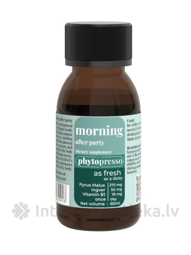 Morning after party as fresh as a daisy, 60 ml | internetaptieka.lv