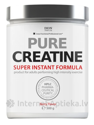 Dion Sportlab Pure creatine ar ogu garšu, 500 g | internetaptieka.lv