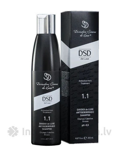 1.1 DSD de Luxe Šampūns pret matu taukošanos, 200 ml | internetaptieka.lv