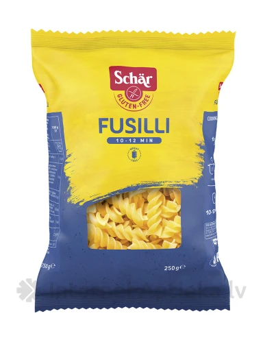 Schär Fusilli bezglutēna makaroni, 250 g | internetaptieka.lv