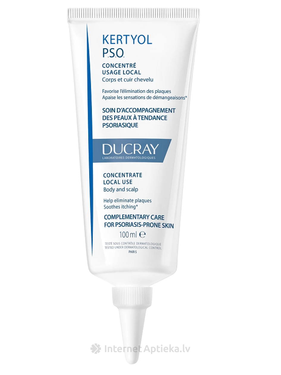 DUCRAY Kertyol p.s.o. koncentrāts, 100 ml | internetaptieka.lv