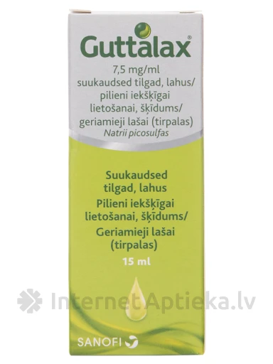 Guttalax pilieni, 15 ml | internetaptieka.lv