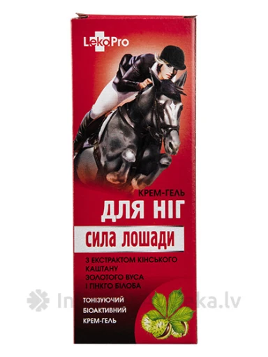 Лошадиная Сила крем-гель для вен, 75 мл | internetaptieka.lv