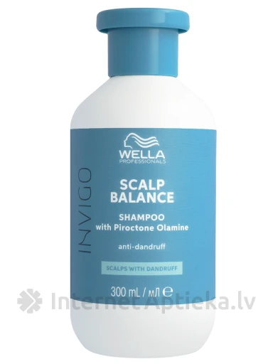 Wella Professionals Invigo Scalp Balance kõõmavastane šampoon, 300 ml | internetaptieka.lv