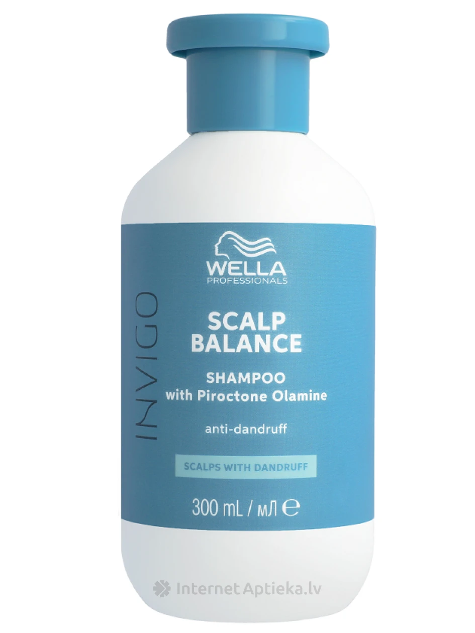 Wella Professionals Invigo Scalp Balance šampūns pret blaugznām, 300 ml | internetaptieka.lv