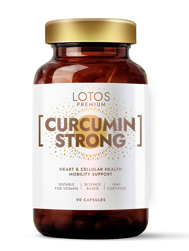 LOTOS PREMIUM Curcumin Strong kapsulas, 90