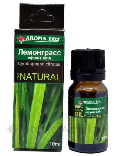 Santal Lemongrass эфирное масло, 10 мл | internetaptieka.lv