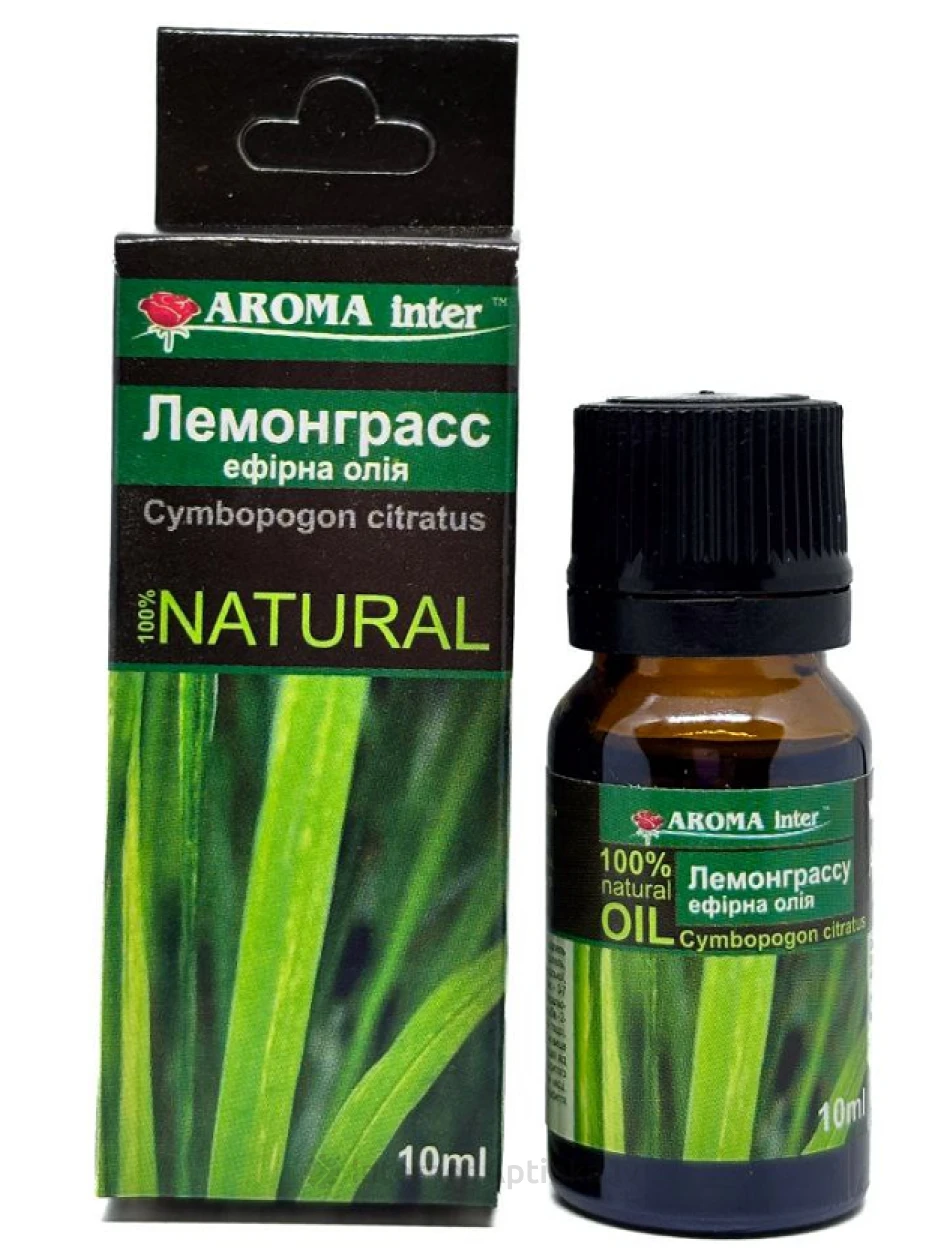 Santal Lemongrass eeterlik õli, 10 ml | internetaptieka.lv