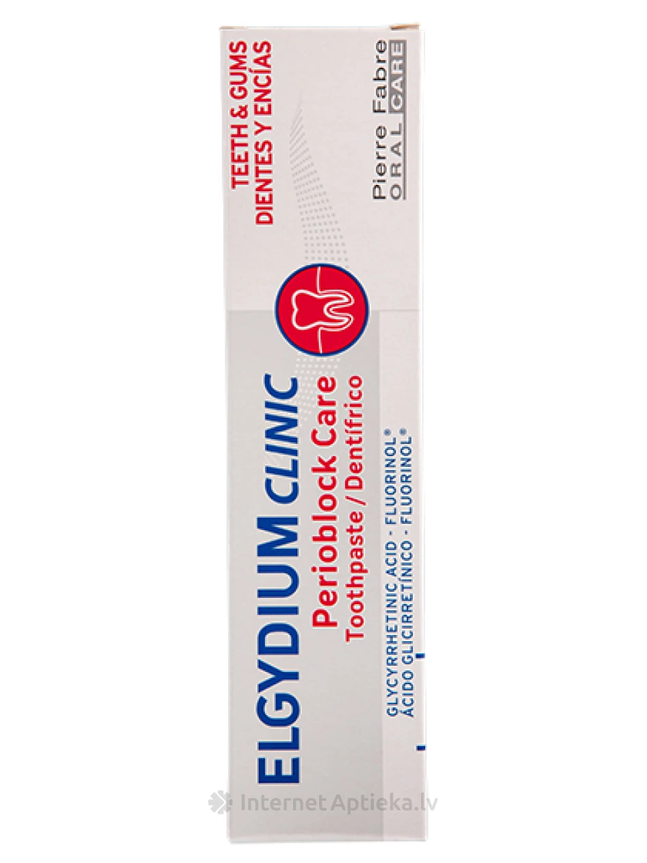 Elgydium Clinic Perioblock Care hambapasta, 75 ml | internetaptieka.lv