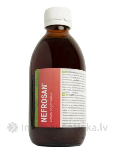 Silvanols Nefrosan sīrups, 250 ml | internetaptieka.lv