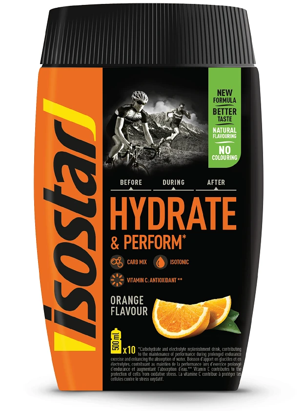 ISOSTAR Hydrate & Perform Orange pulveris, 400 g