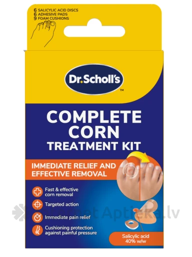 Scholl rinkinys nuospaudoms gydyti, 1 vnt. | internetaptieka.lv