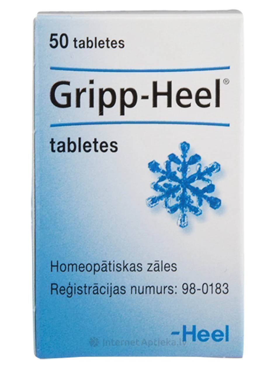 Gripp-Heel, 50 tabletes | internetaptieka.lv