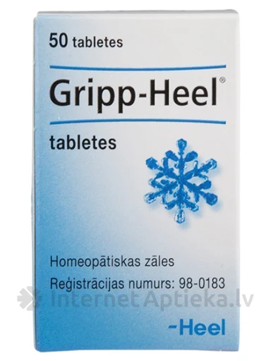 Gripp-Heel, 50 tabletti | internetaptieka.lv
