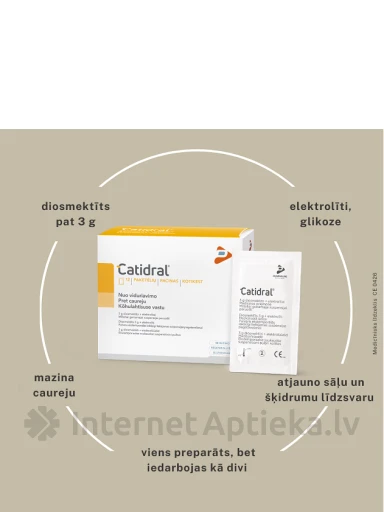 Catidral pulveris, 12 paciņas | internetaptieka.lv