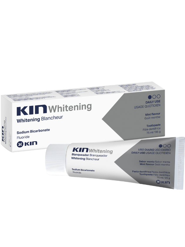 KIN WHITENING balinošā zobu pasta, 75