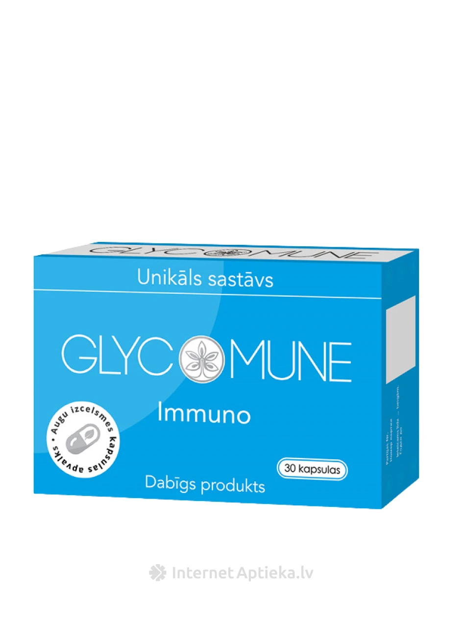 Glycomune Immuno, 30 капсул | internetaptieka.lv