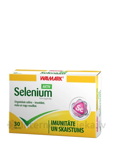 Walmark Selenium Aktiv (селен), 30 таблеток | internetaptieka.lv